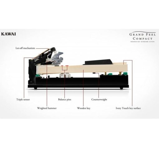 Kawai CA 48 Digitale piano Zwart3