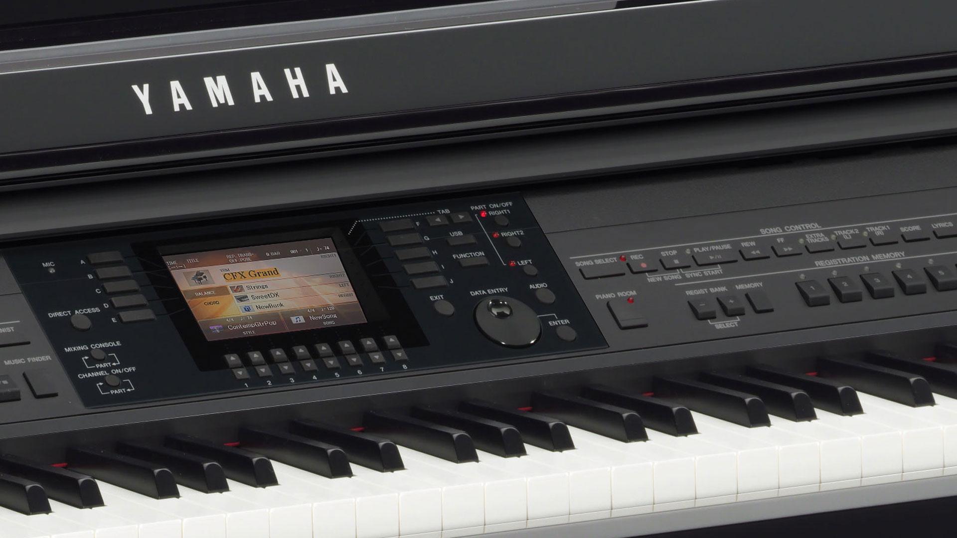 tinh nang dan piano dien Yamaha CVP-701