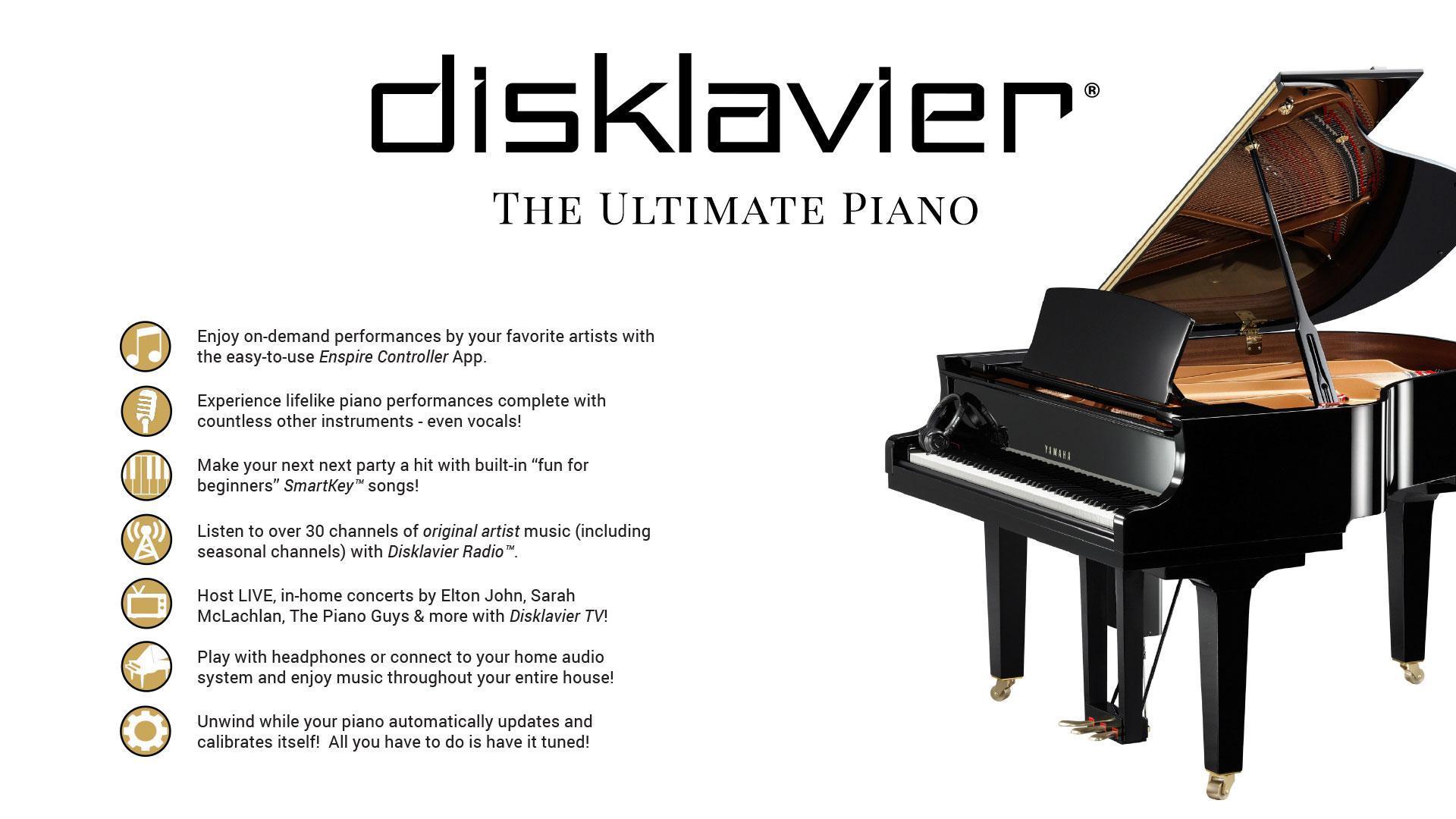 dan piano Yamaha DGB1K ENST Disklavier 