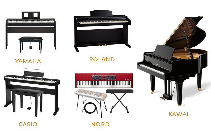 5 hãng đàn piano điện được đánh giá tốt trên thị trường bạn có thể tham khảo