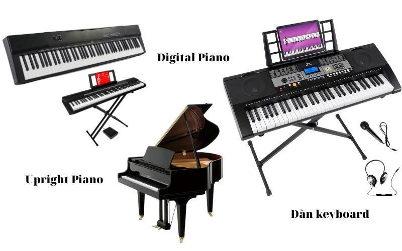 Có nhiều loại đàn piano dành riêng cho trẻ mới học đàn