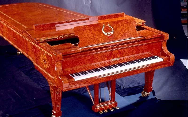 Đàn piano Fazioli Brunei với thiết kế sang trọng và tinh tế