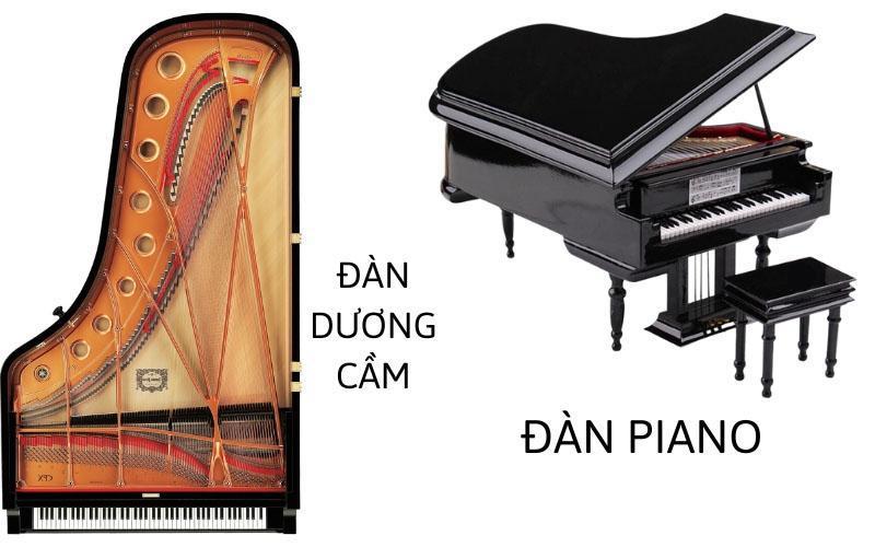 Đàn dương cầm không phải là đàn piano