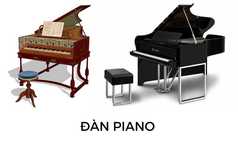 Đàn piano là một nhạc cụ bàn phím có nguồn gốc từ thế kỷ 18