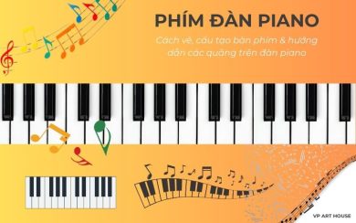 Phím đàn piano: Cách vẽ, cấu tạo bàn phím và hướng dẫn các quãng trên đàn piano